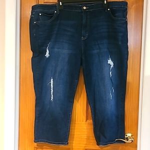 Jennifer lopez Capri 24w denim